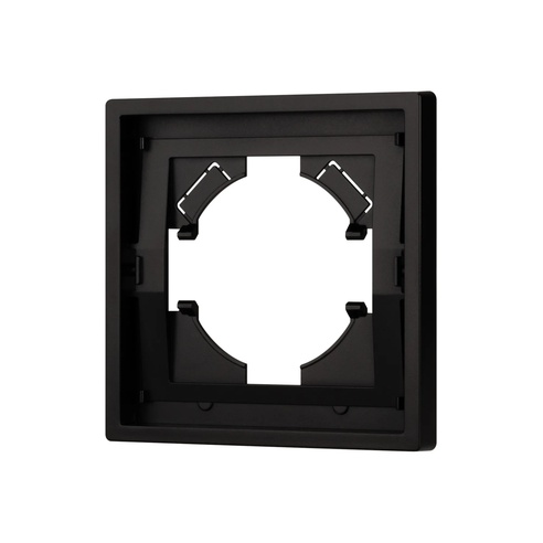 Рамка пластиковая FRM-TENDO-PL-1-BK (Arlight, -)