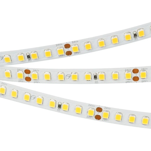 Лента светодиодная RT 2-5000-50m 24V Warm2700 2x (2835, 160 LED/m, LUX) (Arlight, 12 Вт/м, IP20)