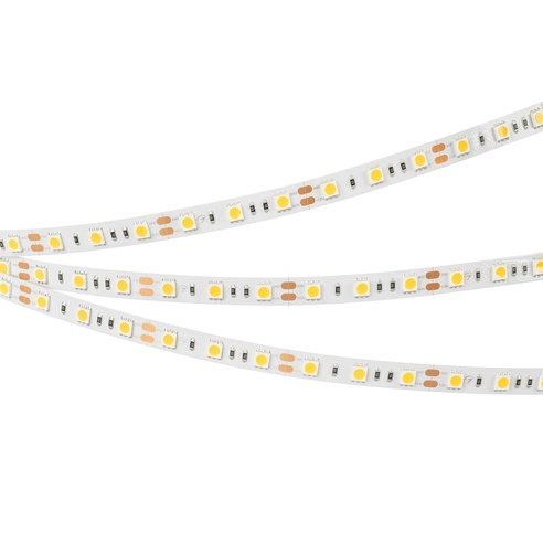 Лента светодиодная RT-B60-10mm 12V Warm3000 (14.4 W/m, IP20, 5060, 5m) (Arlight, 14.4 Вт/м, IP20)