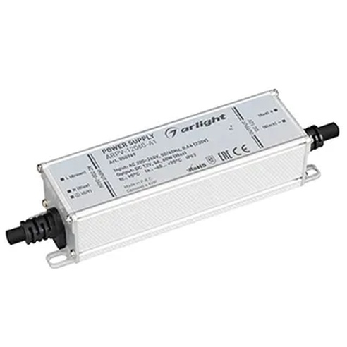 Блок питания ARPV-12060-A1 (12V, 5.0A, 60W) (Arlight, IP67 Металл, 3 года)