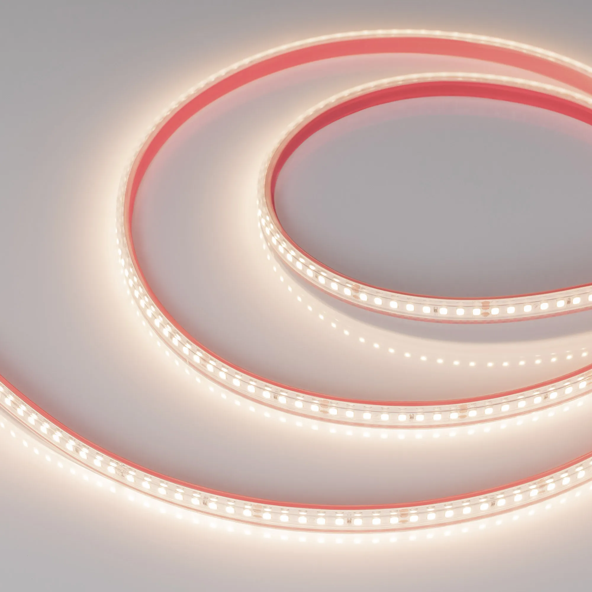 Лента светодиодная герметичная RTW-PS-A160-10mm 24V Warm3500 (12 W/m, IP67, 2835, 5m) (Arlight, 12 Вт/м, IP67) - изображение товара