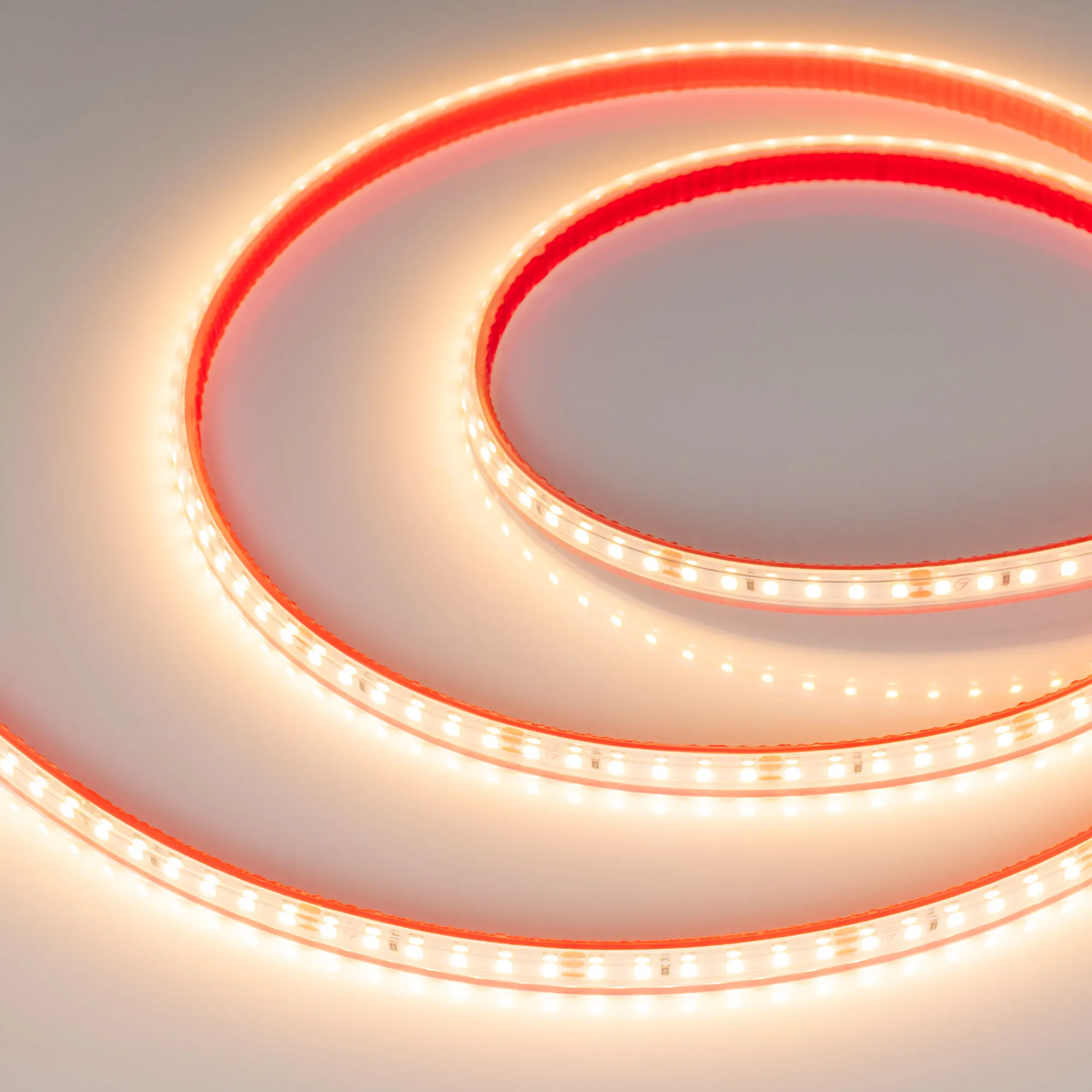 Лента светодиодная герметичная RTW-PS-A120-10mm 24V Warm2700 (9.6 W/m, IP67, 2835, 5m) (Arlight, 9.6 Вт/м, IP67) - изображение товара