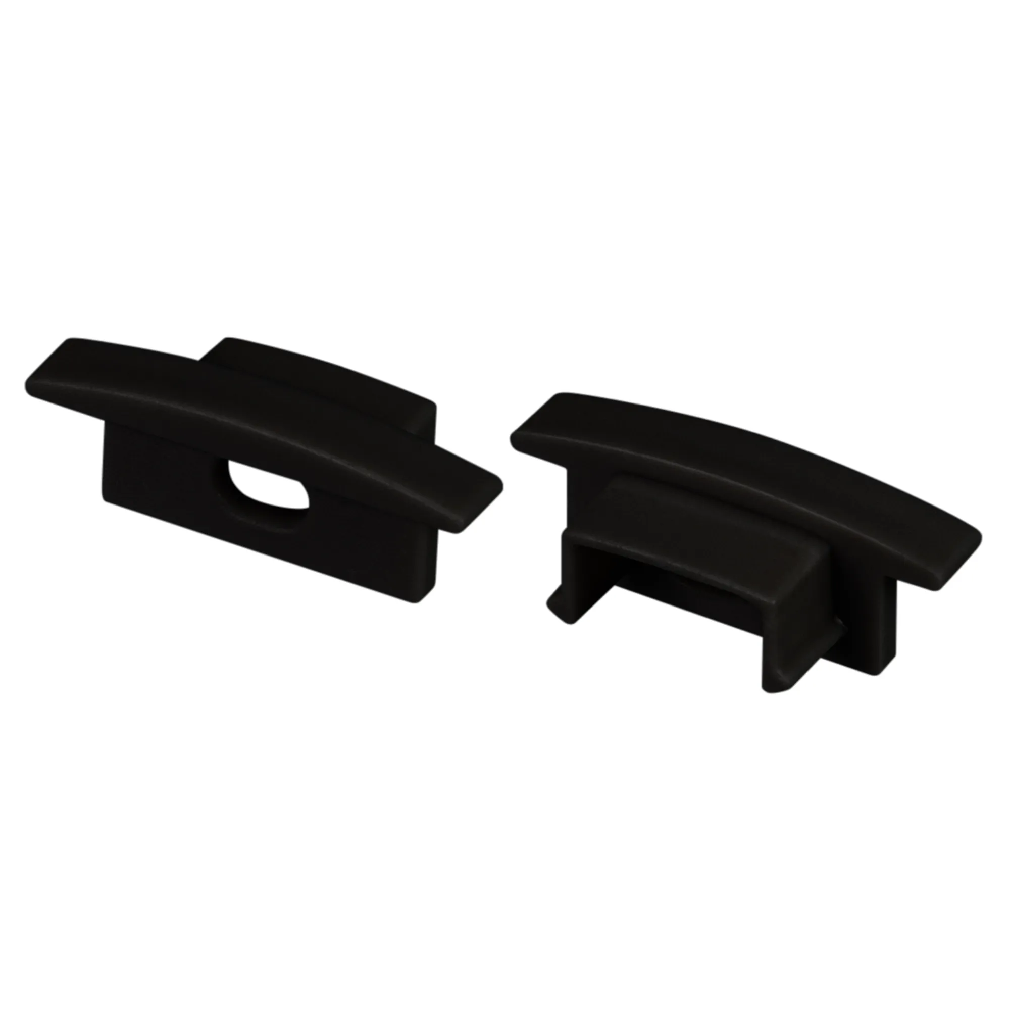 Заглушка LINE-2308-F BLACK с отверстием (Arlight, Пластик) - изображение товара