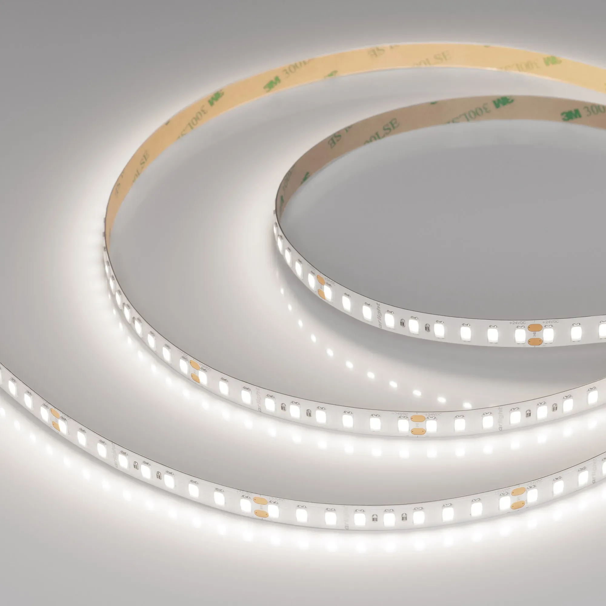 Лента светодиодная ULTRA-C126-10mm 24V Day5000 (14.4 W/m, IP20, 5630, 5m) (Arlight, высок.эфф.200 лм/Вт)