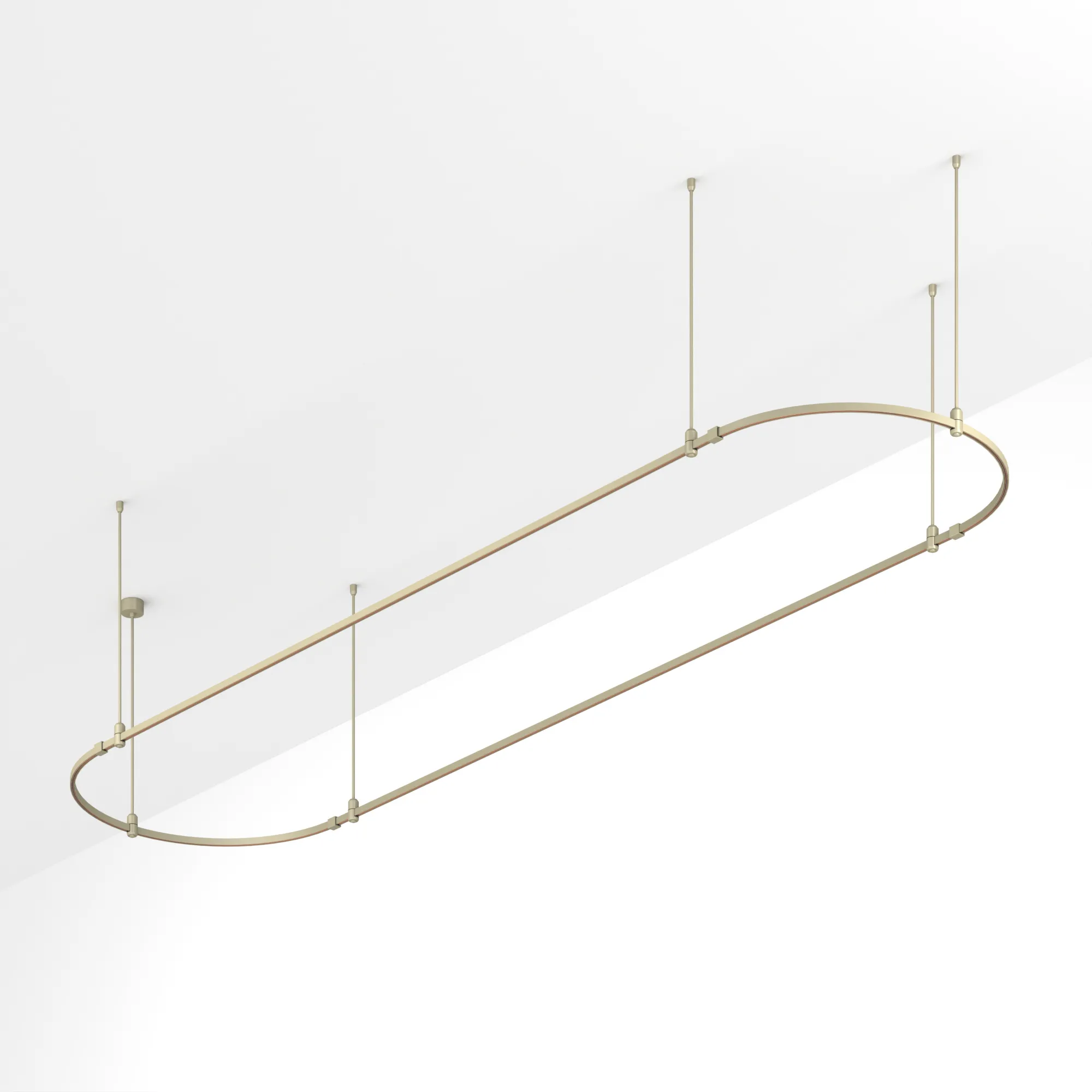 Трек ART-APRIORI-OVAL-ROD-800-4000x1000 (OG) (Arlight, IP20 Металл, 3 года) - изображение товара