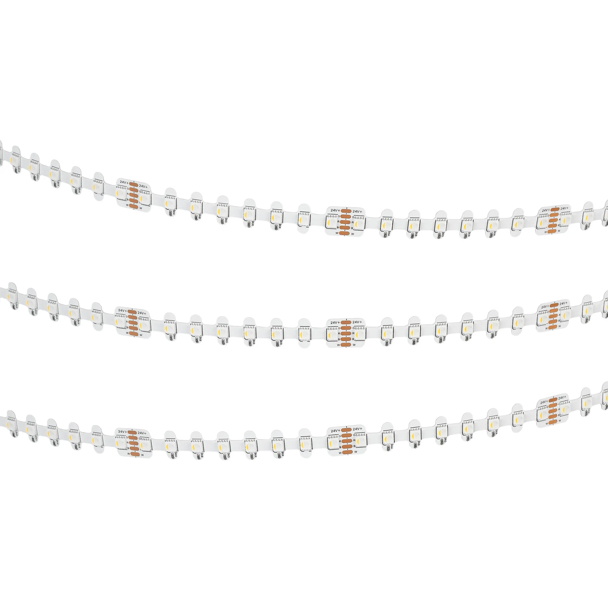 Лента герметичная RZ-NANO-H96-12mm 24V RGBW-Warm (12 W/m, IP54, 5m) (Arlight, CRI>90) - изображение товара