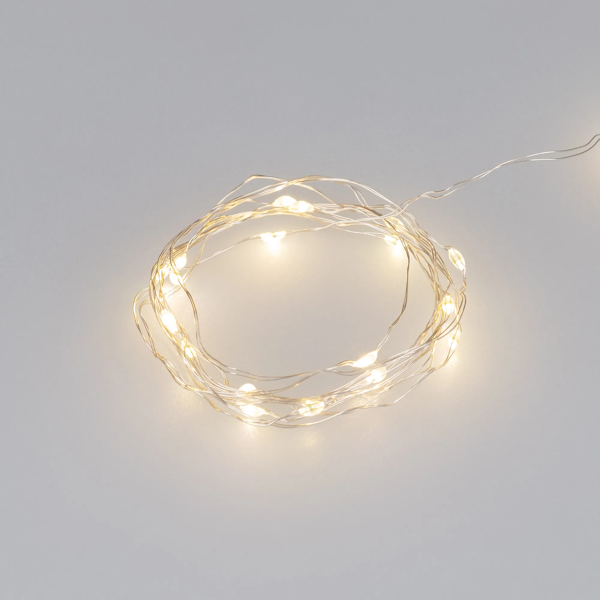 Светодиодная гирлянда ARD-DEW-HOME-2000-20LED-STD Warm3000 (1.5V, Battery Pack, Cork) (Ardecoled, IP20) - изображение товара