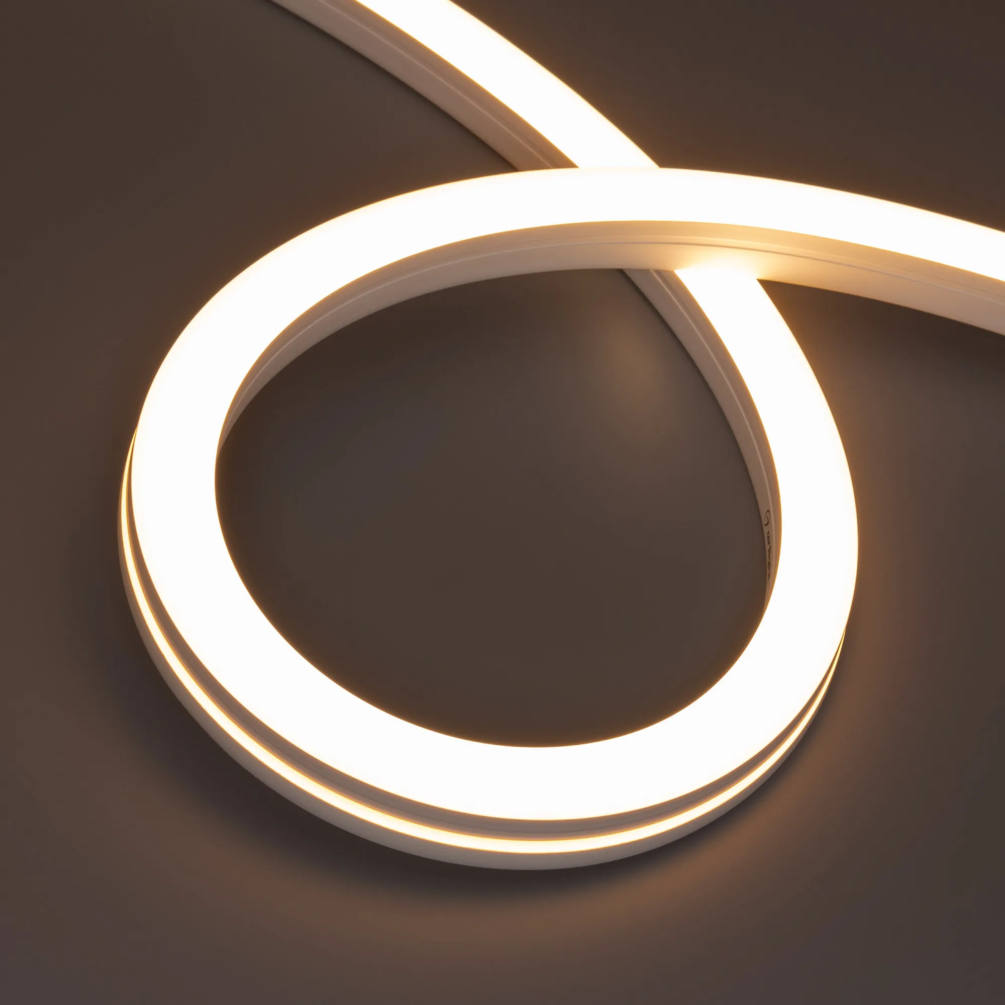 Лента светодиодная герметичная MOONLIGHT-SIDE-X280-20x20mm 24V Warm2700 (10 W/m, IP67, 15m, wire x1) (Arlight, Вывод боковой, 5 лет) - изображение товара