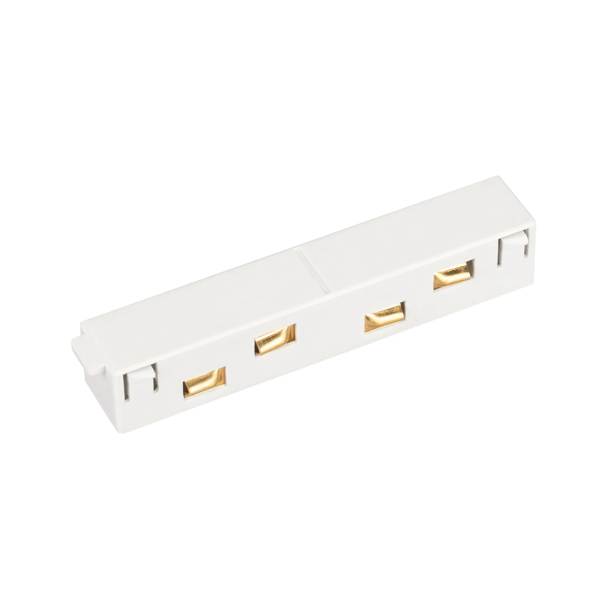 Коннектор прямой MAG-ORIENT-CON-I-POWER (WH) (Arlight, IP20 Пластик, 3 года) - изображение товара