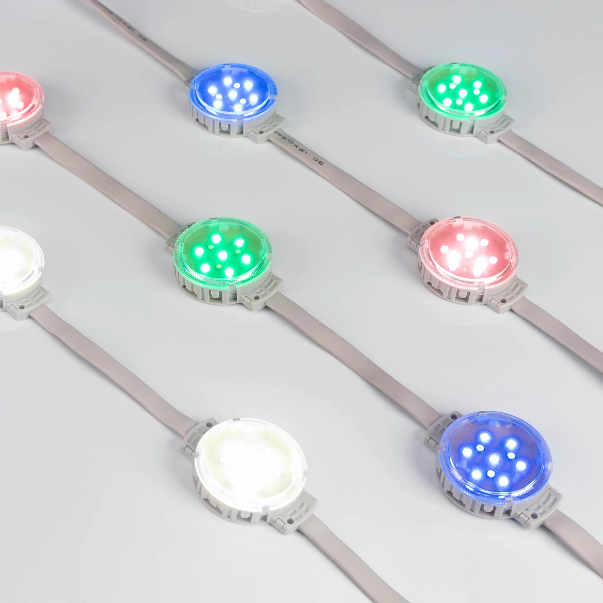 Модуль управляемый DMX-F10-D50 24V RGBW (2W, IP68, 120 deg) (Arlight, Пластик, 3 года) - изображение товара