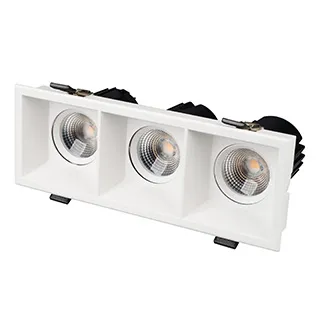 Светильник MS-FLOW-BUILT-S230x85-3x12W Warm3000 (WH, 38 deg, 230V) (Arlight, IP20 Металл, 5 лет)