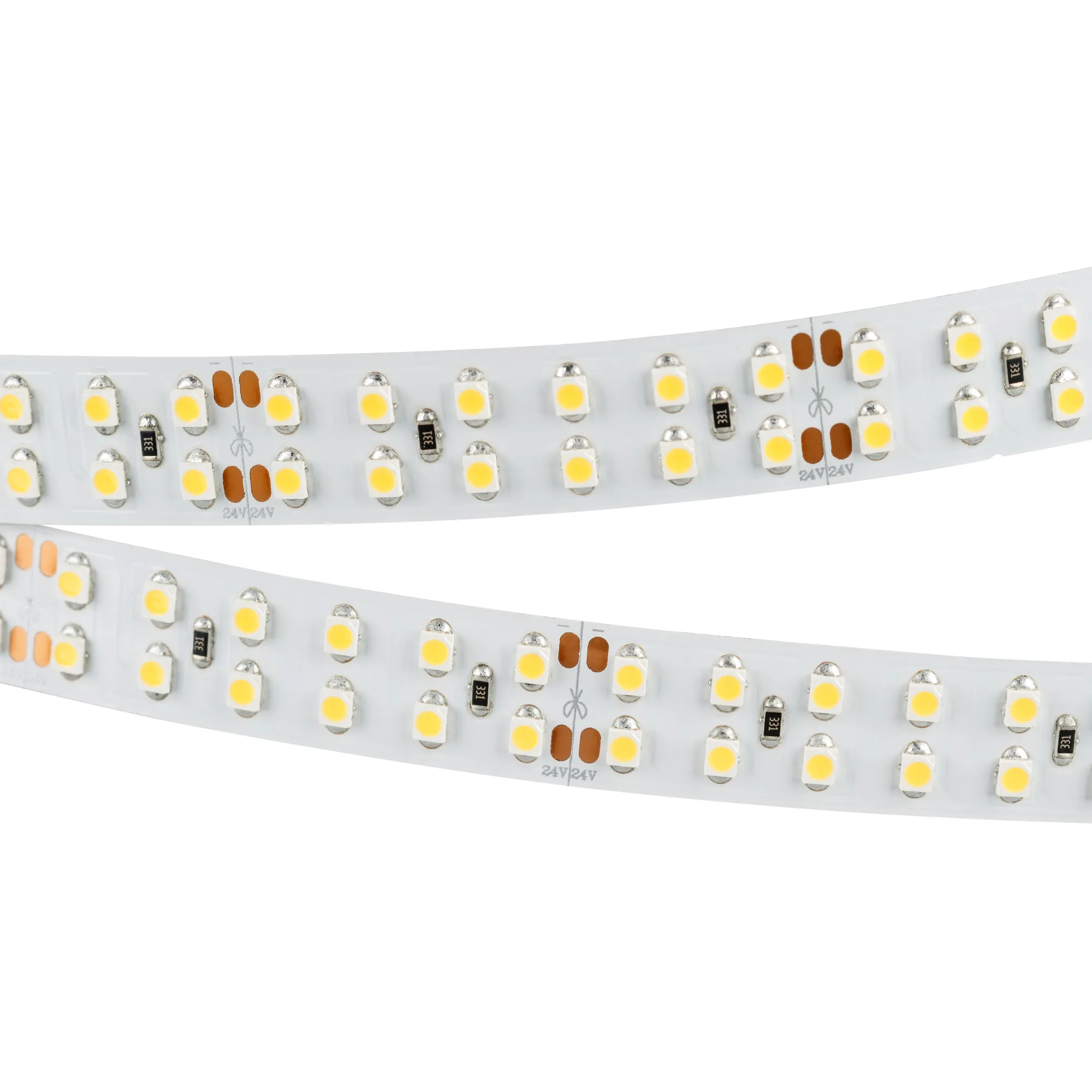 Лента светодиодная RT 2-5000 24V Day4000 2x2 (3528, 1200 LED, LUX) (Arlight, 19.2 Вт/м, IP20) - изображение товара