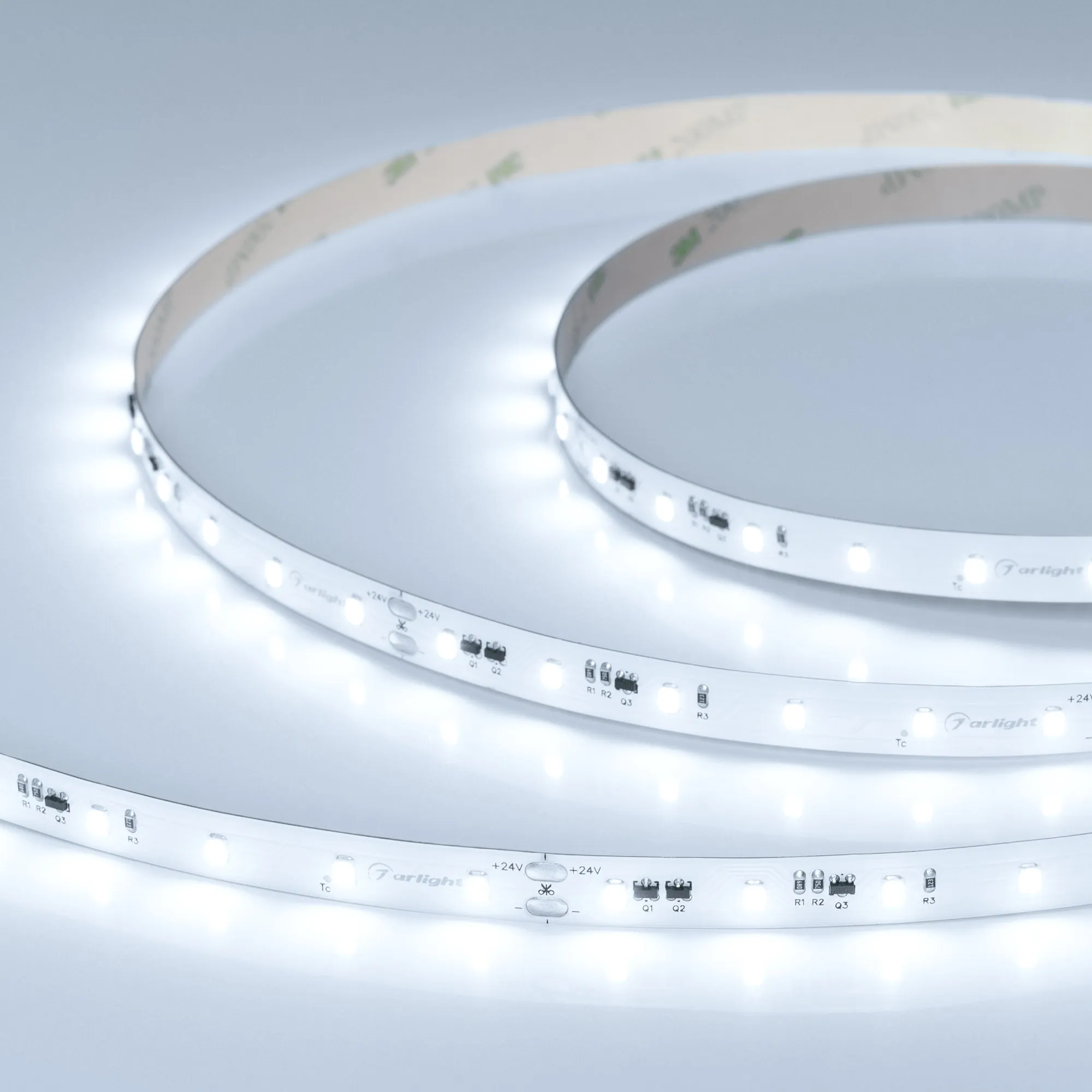 Лента IC-A60-10mm 24V White6000 (4.8 W/m, IP20, 2835, 20m) (Arlight, 4.8 Вт/м, IP20) - изображение товара