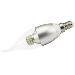 Светодиодная лампа E14 CR-DP-Flame 6W White 220V (Arlight, СВЕЧА) - изображение товара