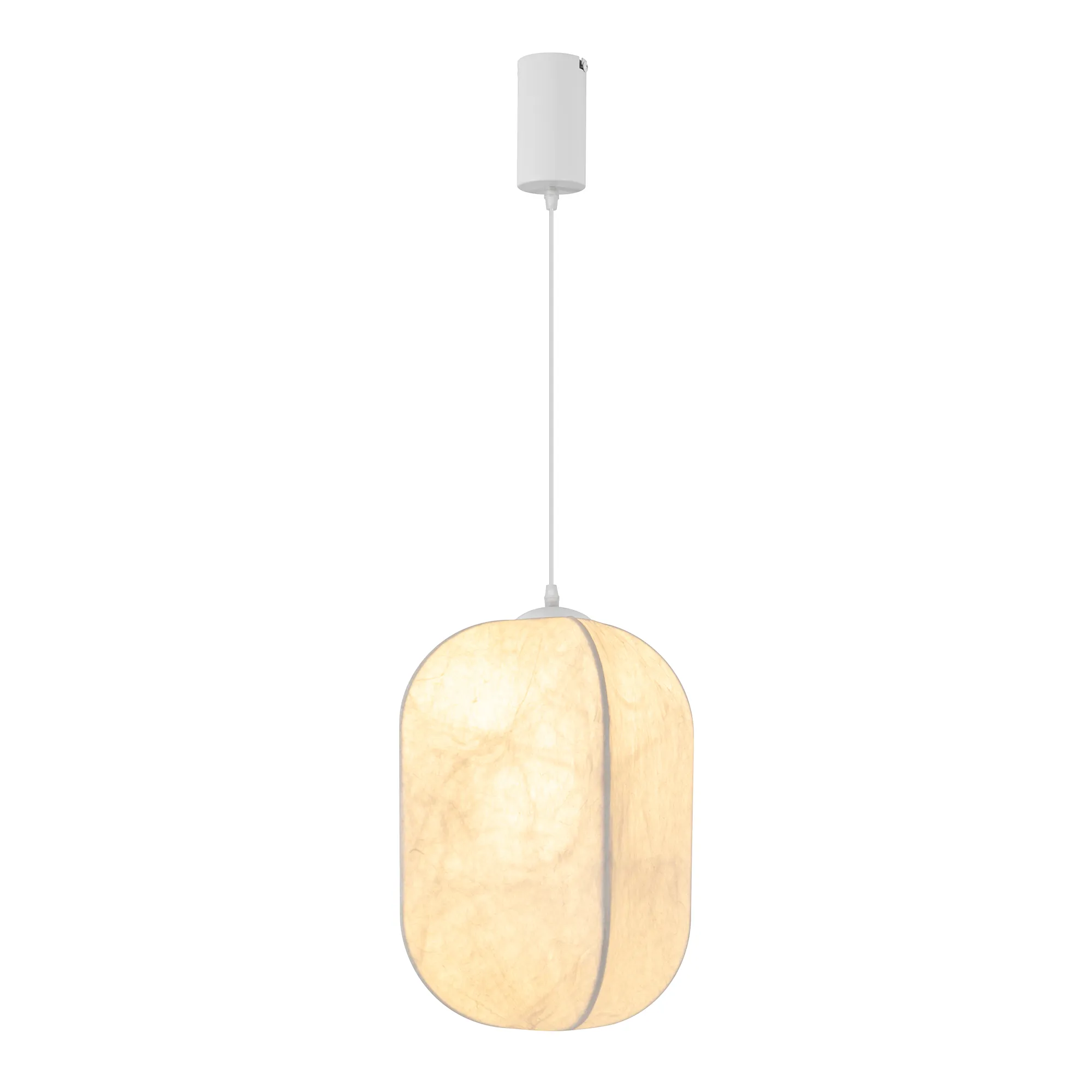 Светильник SP-SETA-HANG-L410х300-7W Warm2700 (WH, 320 deg, 230V) (Arlight, IP20, Натуральный шелк, 3 года) - изображение товара