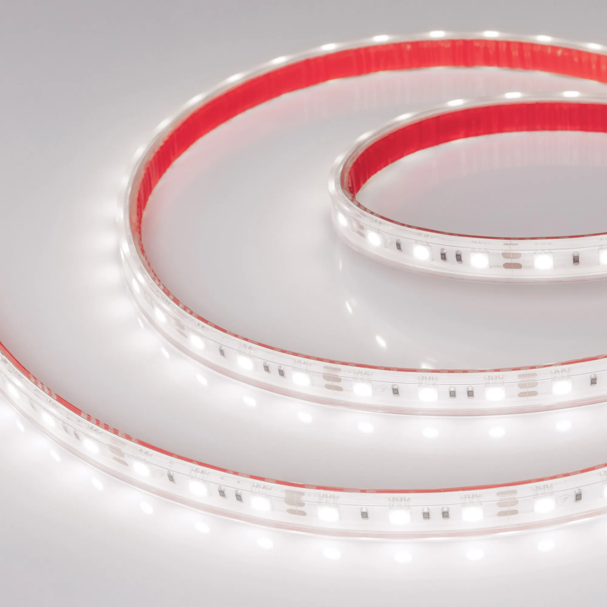 Лента светодиодная герметичная RTW-PS-B60-12mm 12V White6000 (14.4 W/m, IP67, 5060, 5m) (Arlight, 14.4 Вт/м, IP67) - изображение товара