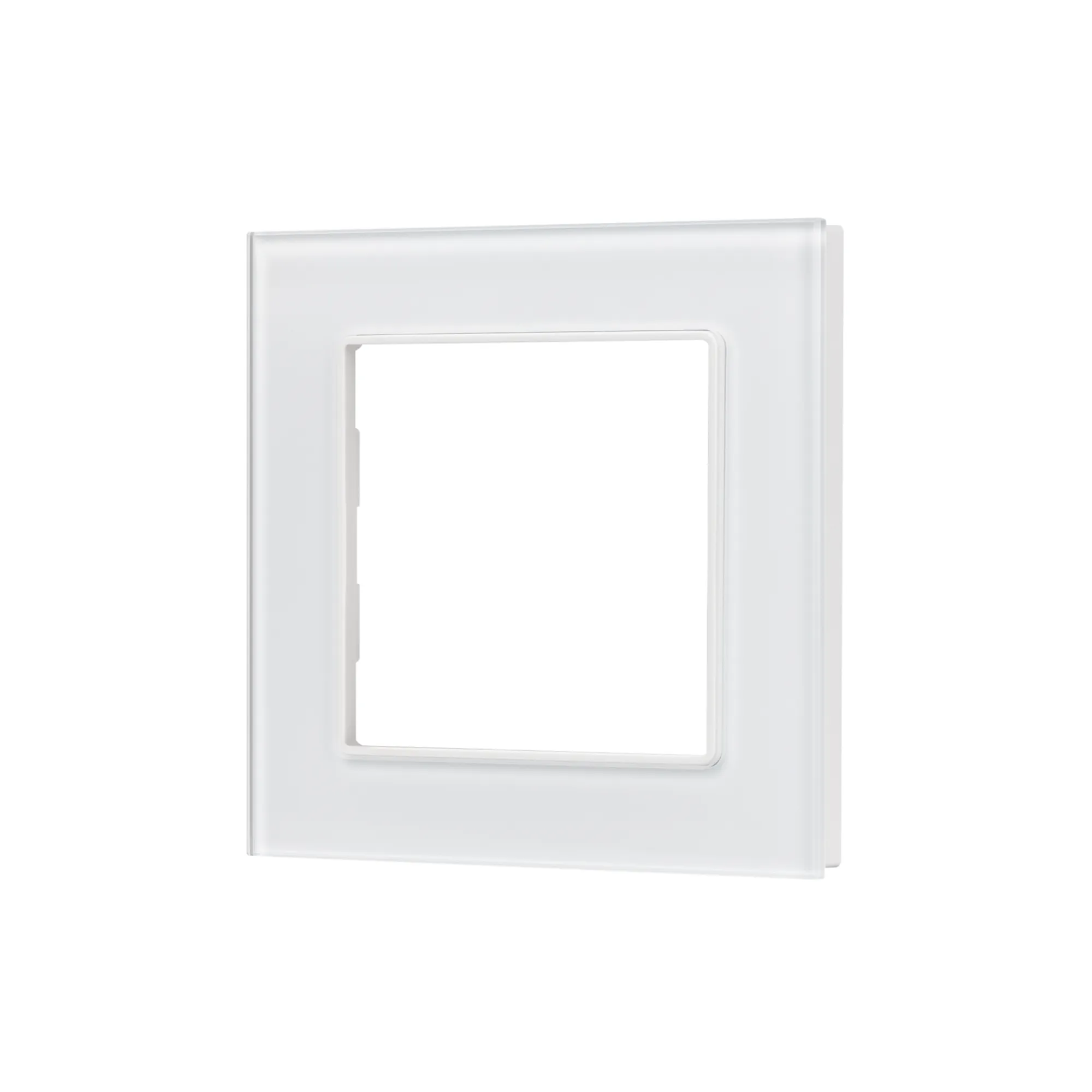 Рамка стеклянная FRM-GLARE-GS-1-WH (Arlight, -) - изображение товара